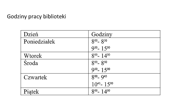 godziny pracy bibl. 2021 2022