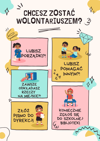 wolontariat w bibliotece